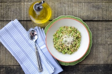 Farro Broccoli Parmesan Risotto