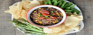 Black Bean Dip Cheddar Tomato Dip