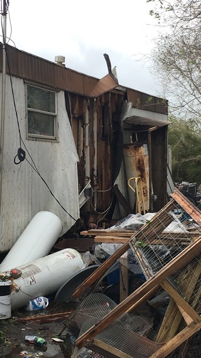 Flores Home Hurrican Harvey